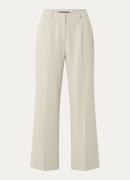 French Connection Angie high waist loose fit pantalon met persplooi