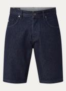 Armani Straight fit korte broek van denim met steekzakken