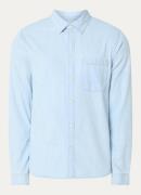 Les Deux Kash regular fit overhemd van chambray