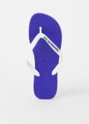 Havaianas Brasil slipper met logo