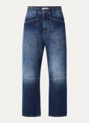 alchemist Heather high waist straight fit jeans met opgestikte zakken