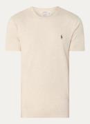 Ralph Lauren Custom slim fit T-shirt met logoborduring