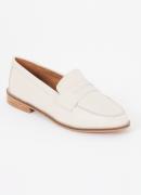 Dune London Wide Fit Ginelli loafer van leer