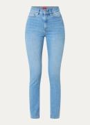 HUGO BOSS Girali high waist skinny jeans met lichte wassing