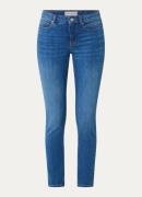 OPUS Enja Ease mid waist skinny cropped jeans met medium wassing