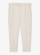 Reiss Cantwell tapered fit pantalon met ceintuur