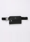 BOSS Zair crossbodytas van leer met logo