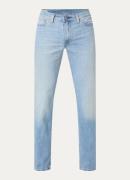 Levi's 551 slim fit jeans in linnenblend met lichte wassing