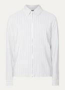 DRYKORN Macto regular fit overhemd met streepprint