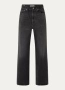 Levi's High waist wide leg jeans met steekzakken
