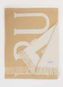 Burberry Sjaal van wol met logoprint 170 x 30 cm