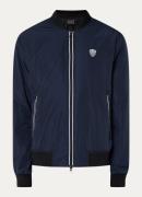 Armani Bomberjack met ritszakken en logo