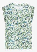 Marc O'Polo Denim Top van katoen met vlindermouw