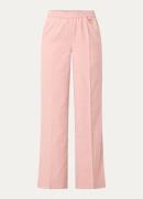 Fifth House Ivette high waist wide fit pantalon met steekzakken