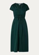 L.K.Bennett Emi midi tuniekjurk met strikceintuur