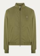 Gant Gewatteerd jack met logoborduring en ritszakken