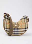 Burberry Schoudertas met logo en quilt patroon