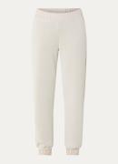 Liu Jo High waist tapered fit broek met glitter