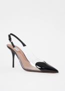 Alaïa Slingback met kalfsleren details