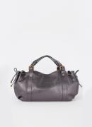 Gerard Darel 24H schoudertas van leer met metallic finish