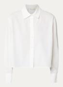 OLAF Monogram blouse met borduring