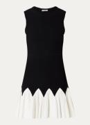 Sandro Mini jurk met ronde hals