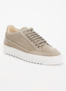 Mason Garments Tia Cubicoli sneaker van suède