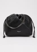 Zadig&Voltaire Rock Today schoudertas van lamsleer