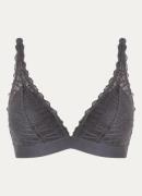 Mey Voorgevormde bralette met overlay van kant
