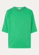 Claudia Sträter Fijngebreide top met ronde hals