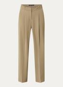 French Connection Vinnie high waist straight fit pantalon met steekzak...