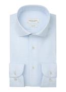 Profuomo Slim fit strijkvrij overhemd met microdessin