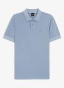 BOSS Prime regular fit polo van piqué katoen met logo