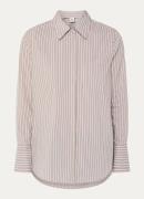 BRAX Viki blouse met streepprint en strass