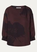 Xandres Hikki tuniek met bloemenprint