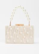 L.K.Bennett Malia clutch met imitatieparels