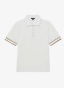 Reiss Zain regular fit polo met microdessin