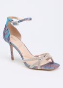 Dune London Mirror sandalette met strass