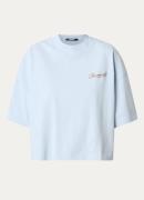 Jacquemus T-shirt met logoborduring