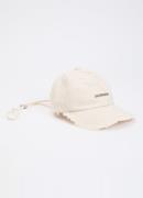 Jacquemus La Casquette Artichaut pet met logo