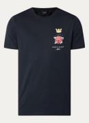 Lyle & Scott T-shirt met logo- en backprint