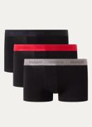 HUGO Boxershorts met logoband in 3-pack
