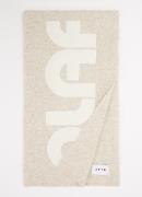 OLAF Sjaal in wolblend met logo