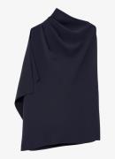 Reiss Elle one shoulder top met gedrapeerd detail