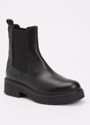 Dune London Palomie chelsea boot van leer