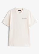 Tommy Hilfiger T-shirt met logo- en backprint