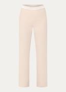 Xandres Phocas high waist straight fit joggingbroek met stretch