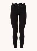 Selected Sophia mid waist skinny jeans met stretch