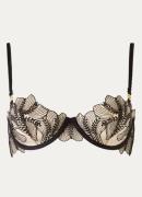 Bluebella Sadiya beugel bh van mesh met borduring