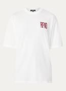 Refined Department Maggy T-shirt met logo- en backprint
